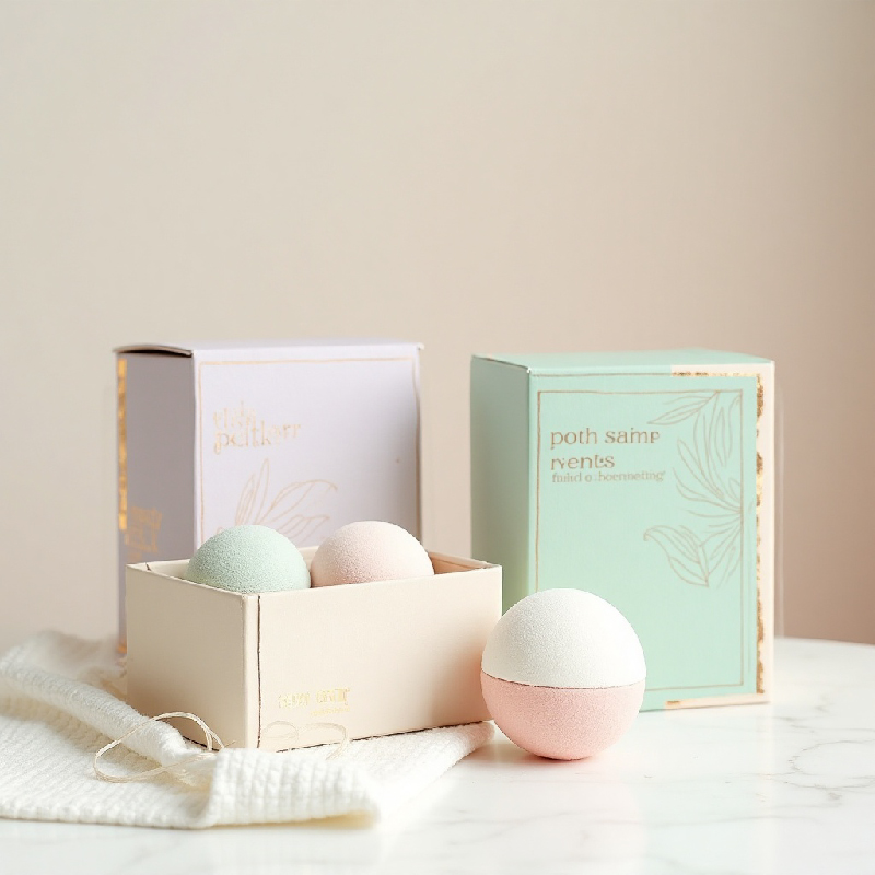 Custom Bath Bomb Boxes