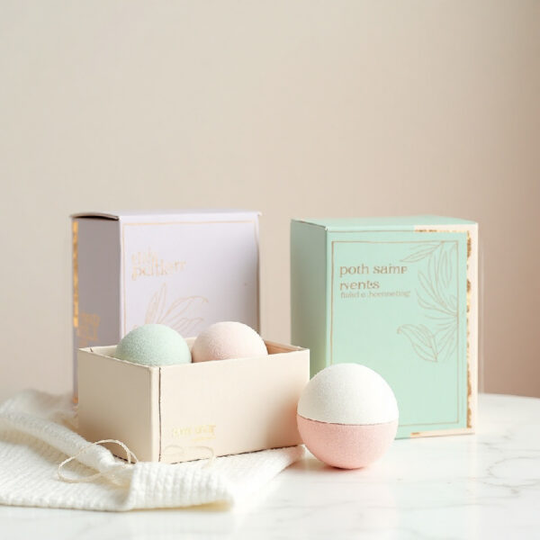 Custom Bath Bomb Boxes