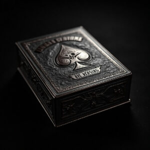 Custom Gunmetal Foil Boxes