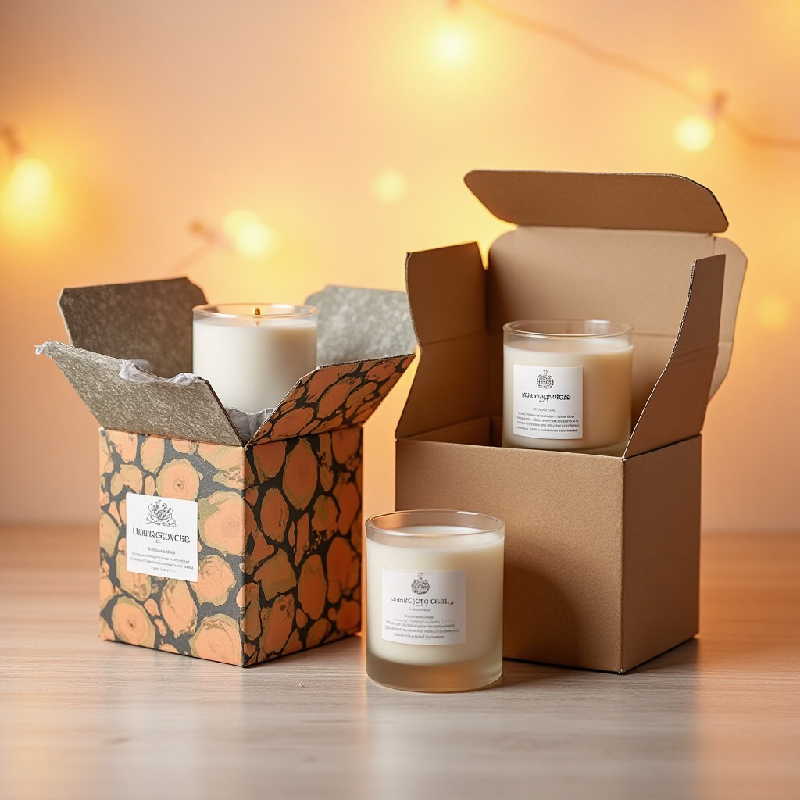 Die Cut Candle Boxes
