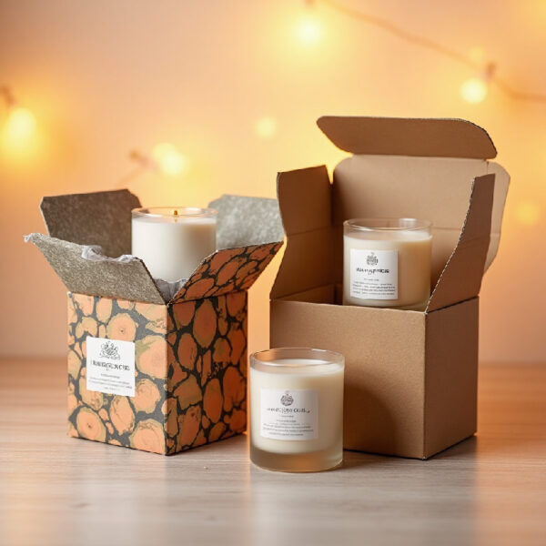 Die Cut Candle Boxes